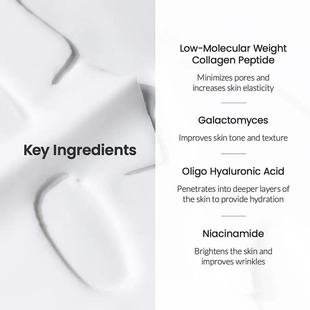 Bio Collagen Facial Mask Shrink Pores Deep Hydrating Overnight Mask Moisturizing Refreshing Brightening Face Korean Skin Care