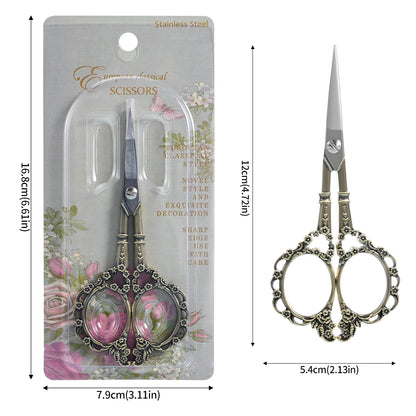 1pc Genuine Stainless Steel Nail Scissor Retro Finger Toe Dead Skin Remover Makeup Tool Nail Multi-Function Manicure Tool BZY888