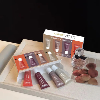 Christmas gift Moisturizing Mirror Lipstick Vanilla Powder Sugar Coffee Cake Smell Lipstick Transparent Oil Makeup Set