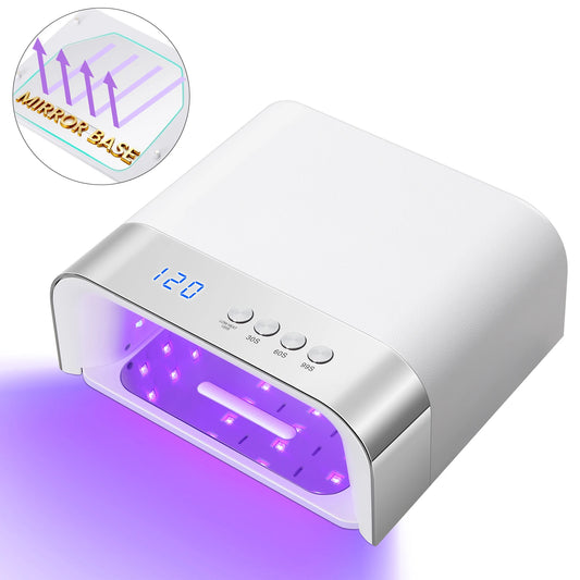 Professional 36LEDs Nail Dryer UV Lamp With 4Timers Seeting Auton Sensing 168W Nail Light For Gel Nail Polish Manicure Salon