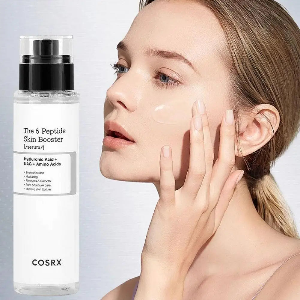 COSRX The 6 Peptide Booster 150ml Firming Brightening Face Essence Niacinamide Hyaluronic Acid All Skin Types Care