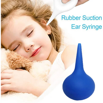 1pc Ear Wax Removal Irrigation Cleaning Kit Ear Syringe Bulb Air Blower Pump Dust Cleaner Earwax Remover Rubber For Adult Kid