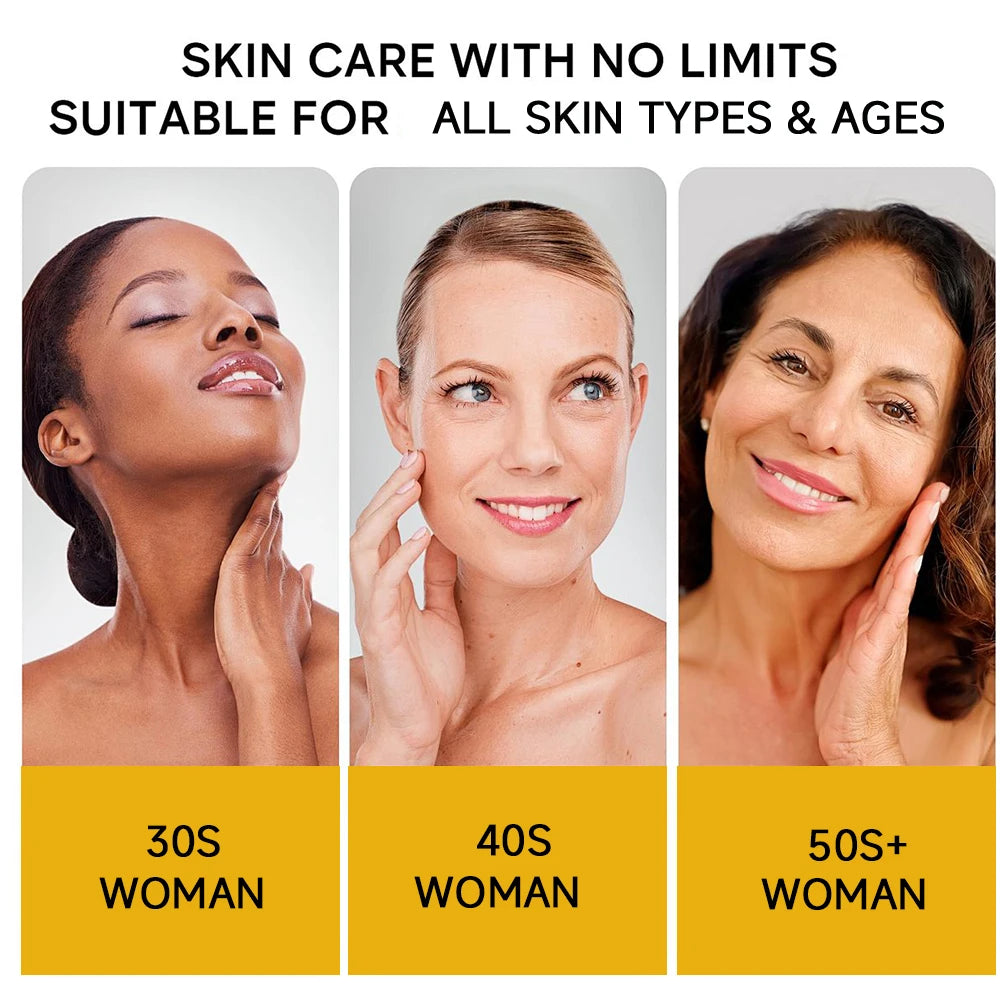 Turmeric Face Serum Anti-Oxidation Dark Spot Corrector Facial Brightening Skin Care Serum for Clearer Smoother Skin