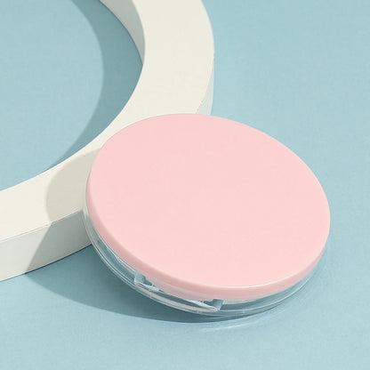 3g Reusable Plastic Empty Powder Case Portable DIY Empty Makeup Container Loose Powder Compact Case with Mirror and Net Sifter
