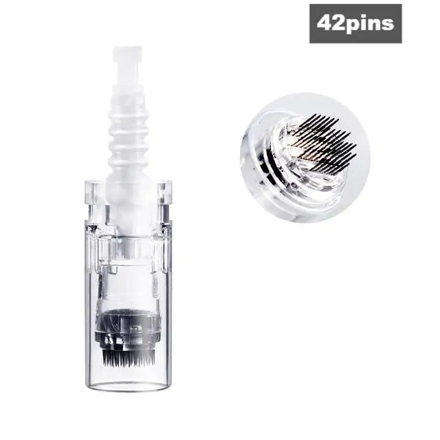 50Pcs Dr Pen N2/MYM/M5/M7 Needle Cartridge For Dr Pen Machine Replace 9pin/12Pin/36Pin/Round Nano microneedling