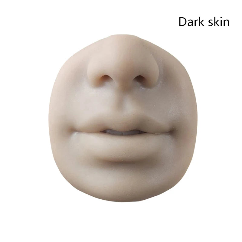 Microblading Reusable 5D Silicone Practice Nose Lips Skin For PMU Beginner Training Tattoo Permanent Makeup