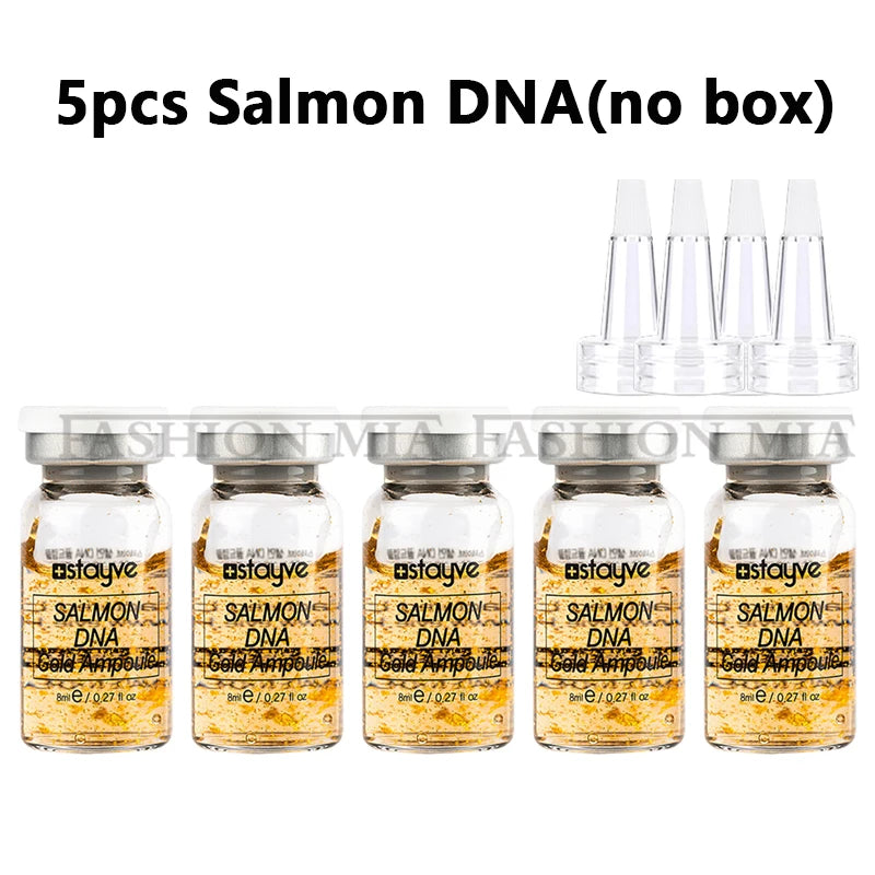 Korea Stayve 8ml Face BB Cream Glow Salmon DNA Mix Serum Kit Whitening Moisturizing Essence Beauty Skin Care
