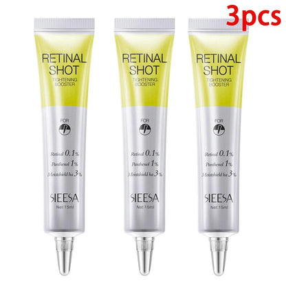 Retinal Shot 0.1% Face Booster Eye Cream Nano Retinal Tightening Serum for Wrinkles & Pores, Anti-Aging Skin Care 15ml