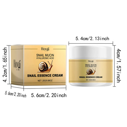 Snail Face Cream Wrinkle Removal Fade Fine Line Shrink Pore Acne Removal Whitening Replenishment Moisturizing Anti Aging Cream