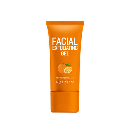 Orange Exfoliating Gel For Facial Body Gentle Orange Facial Scrub Body Cleansing Gel Dead Skin Remover Scrub Skin Cleaning