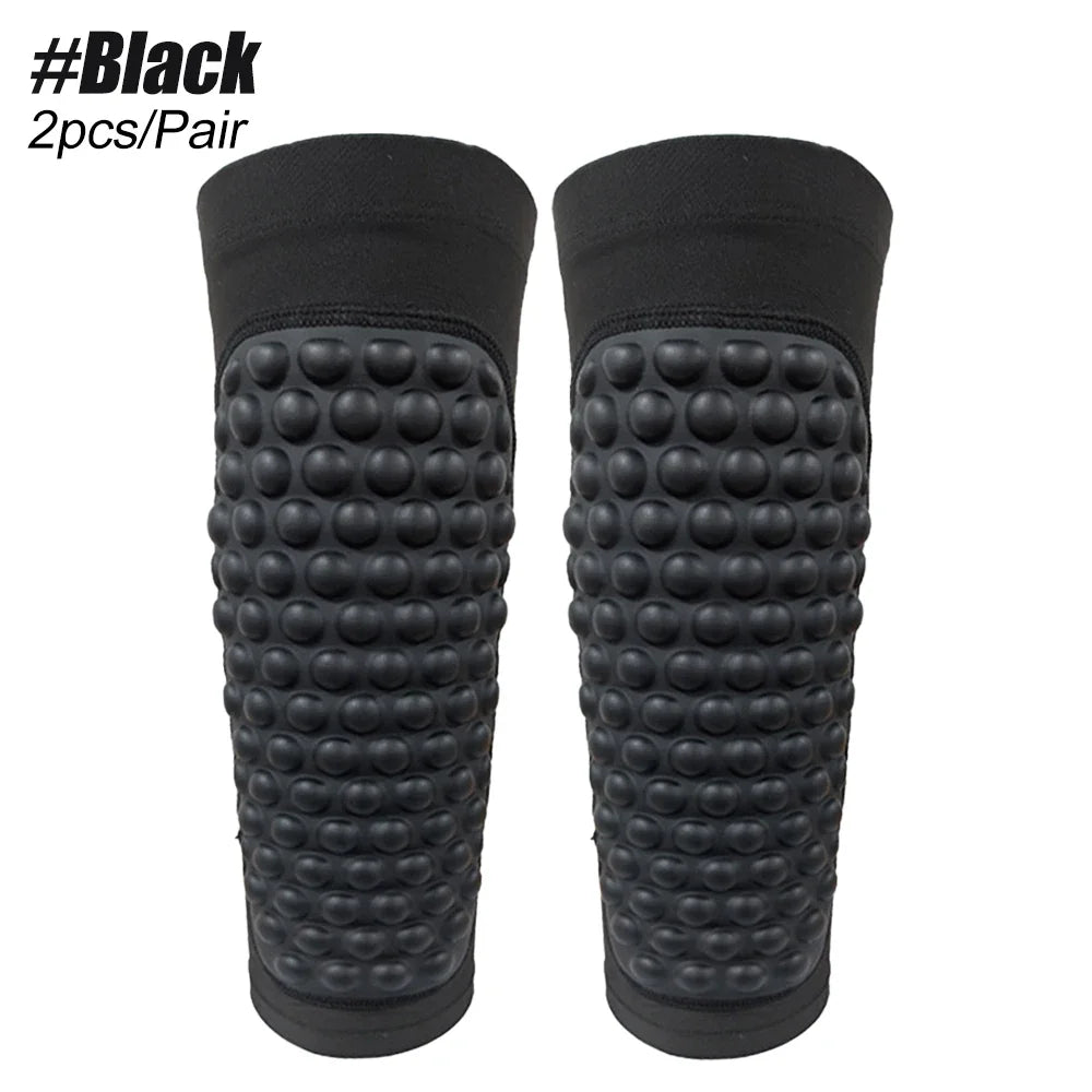 Soccer Shin Guards Shin Pads, Football Shin Guard Socks Sleeves with Foam, Calf Compression Sleeve  Pads, Calf Protective Gear