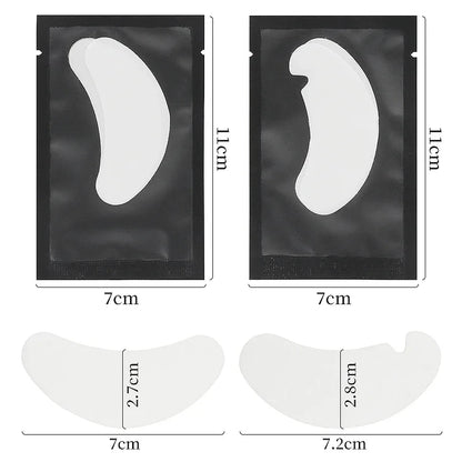 Eye Patches Eyelash Extension Under Eye Pads Makeup Lashes Patch Tip Stickers Pads For Eyelash Extension Supplies