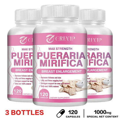 Pueraria Mirifica - Supports Women's Body Management, Skin Elasticity, Promotes Breast Development, and Increases Body Curves