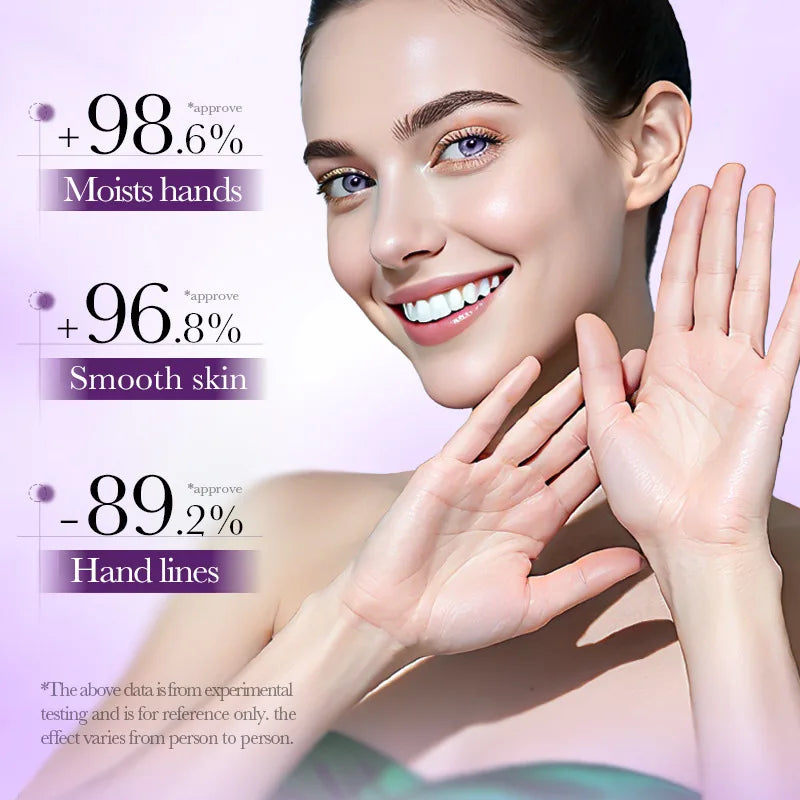 Fruit Marshmallow Hand Cream 60g – Tri-Color Nourishing Formula with Sweet Scent, Deeply Moisturizing Care for Dry Winter Hands