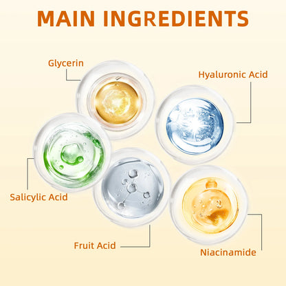 Orange Exfoliating Gel For Facial Body Gentle Orange Facial Scrub Body Cleansing Gel Dead Skin Remover Scrub Skin Cleaning