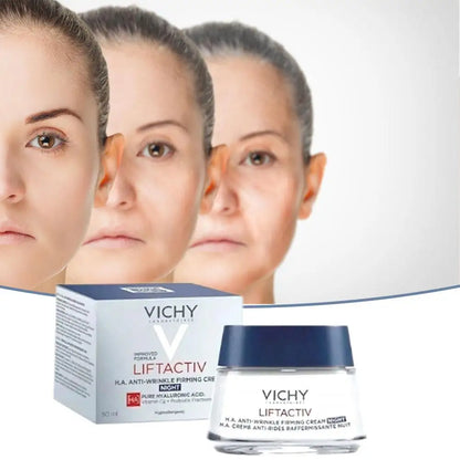 VICHY Firming Cream Vitamin C Firming Brightening Anti-Wrinkle Moisturizing Skin Repair Korea Original Night Cream 50ml