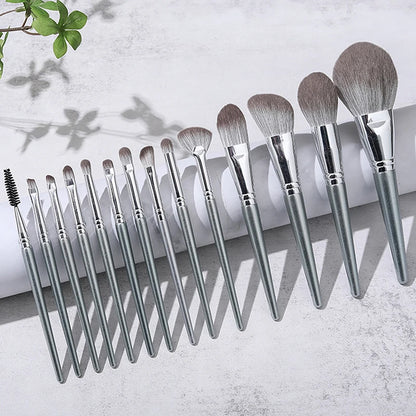 14Pcs Soft Cosmetic Makeup Brush Set Eyeshadow Eyebrow Highlight Lip Brushes Multifunctional For Face Eye Makeup Beginner Tools