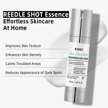 Korean Microneedle Essence Desalination Fine Lines Spots Collagen Solution Reverse Aging Recombinant Improves Rough Texture 50ml