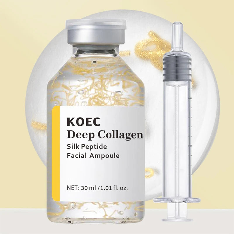 PDRN & Collagen Stem Cell Ampoule Deep Hydration Smooth Skin Enhance Skin Elasticity Nourishing Firming Facial Serum