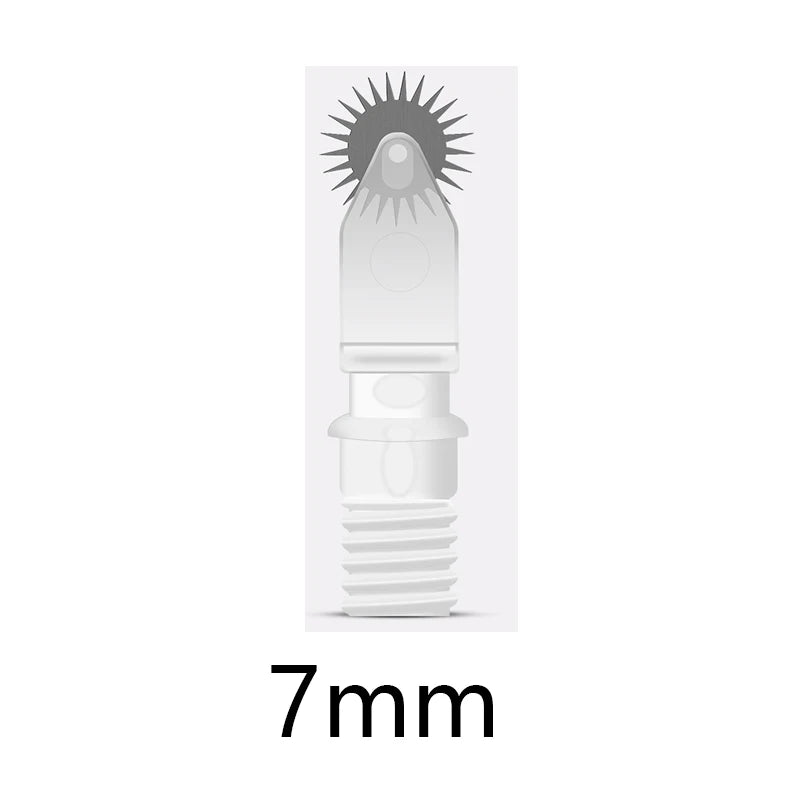 10pcs Microblading Needles PMU Tattoo Roller Needles Permanent Makeup Blade 7mm 10mm Manual Eyebrow Pen Blades Supplies