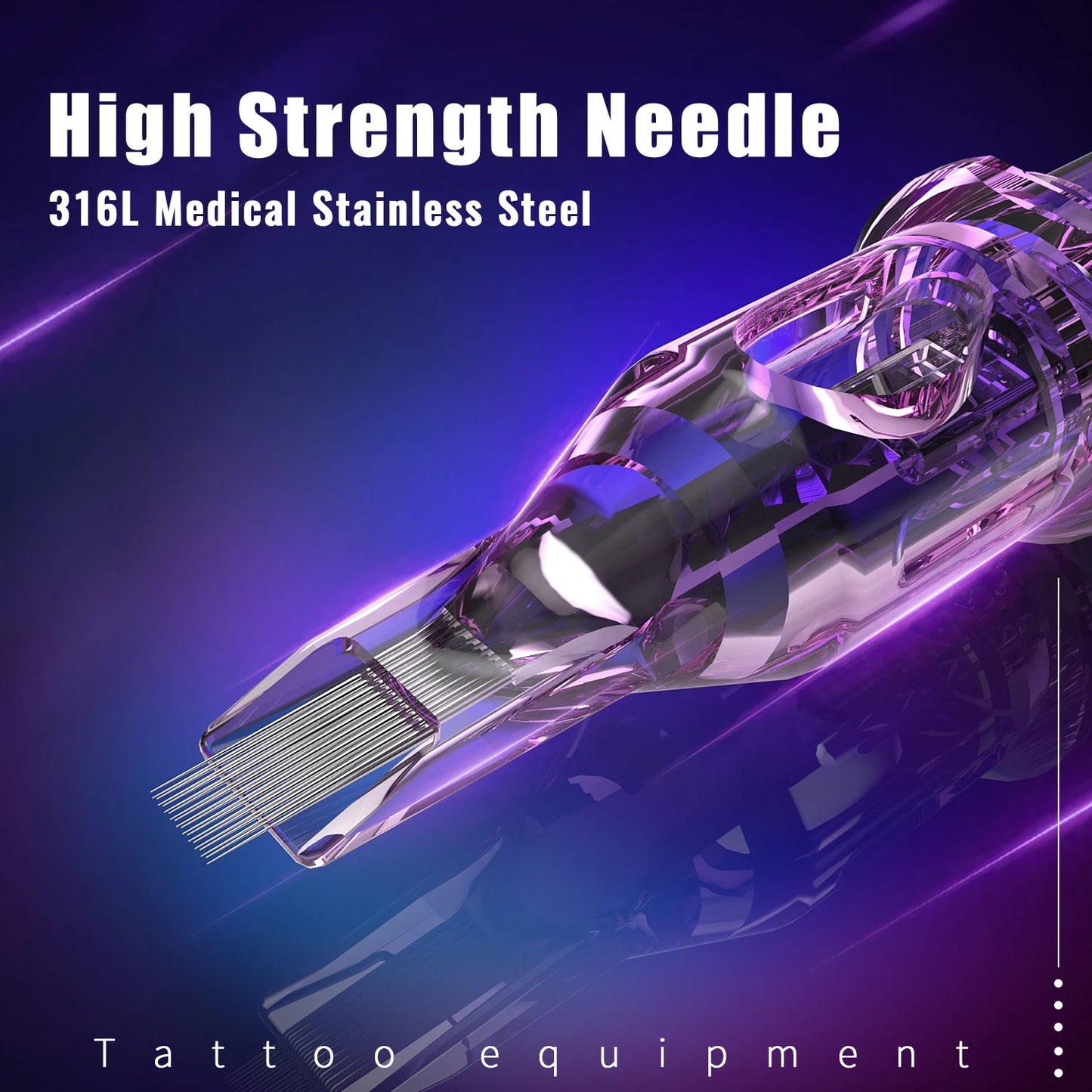 50/20/10PCS Tattoo Cartridge Needles Individual Package Professional Permanent Makeup Sterile Tattoo Needle for Tattoo Machine