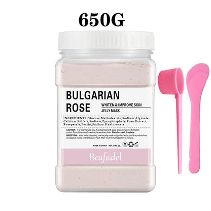 650g/200g Jelly Mask Powder Rose Masks Peel Off Hydroplastic Crystal Collagen Facial Jelly Mask for Face