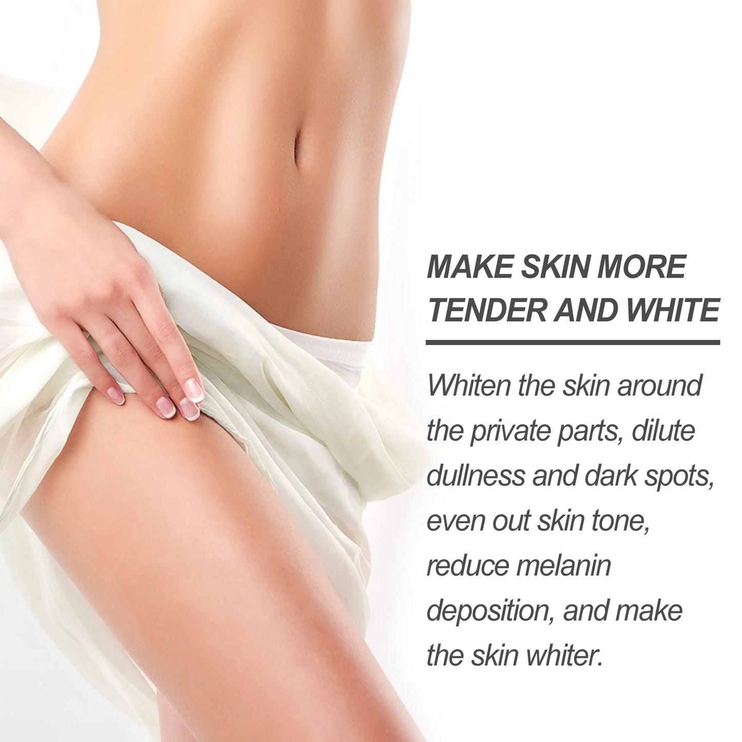 EELHOE Retinol Whitening Cream Private Part Armpit Knee Buttocks Moisturizer Dark Skin Bleaching Lighten Melanin Brighten Cream