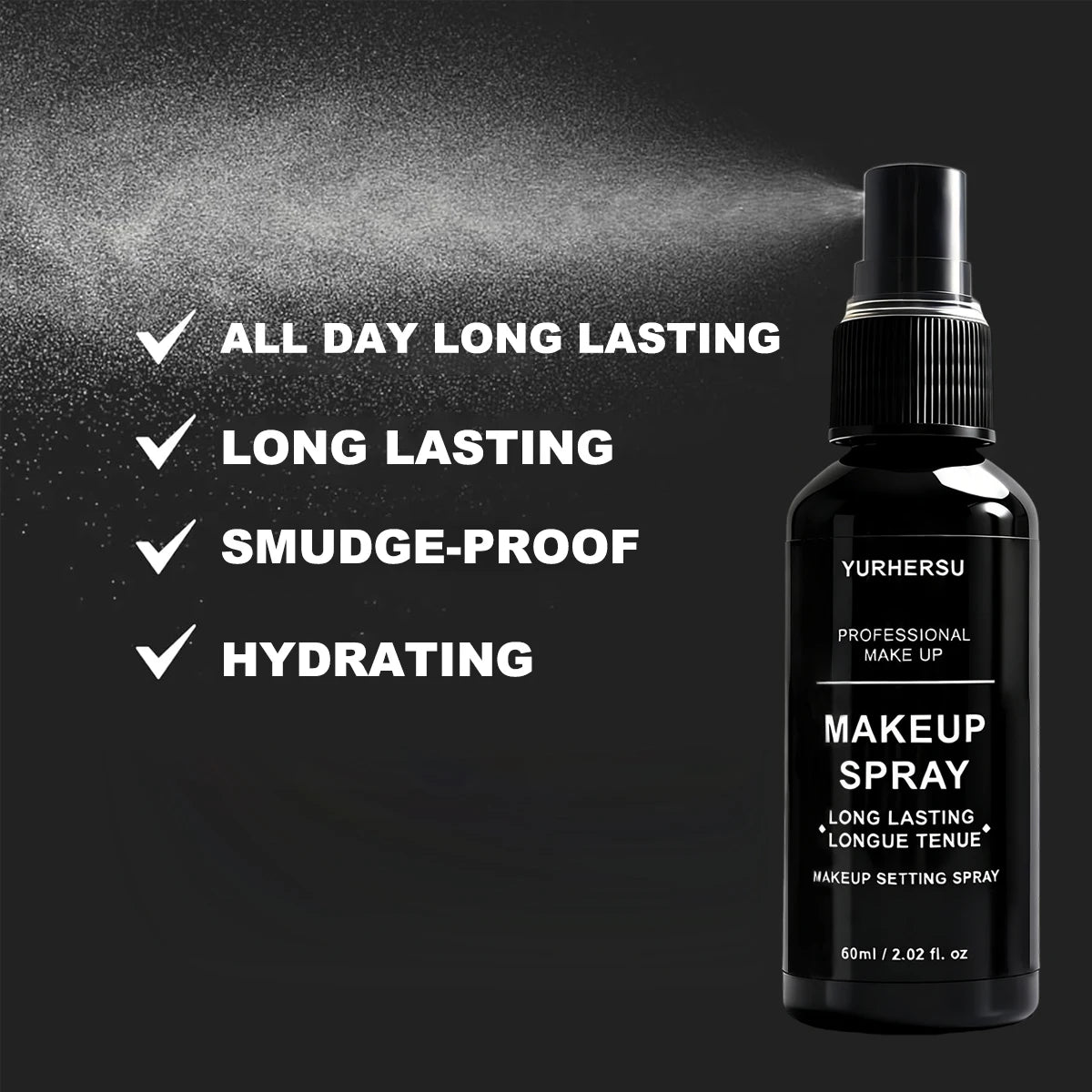Long Lasting Matte Setting Spray Oil Control Waterproof Sweatproof Quick Drying Makeup Fixer Cosmetics For Women