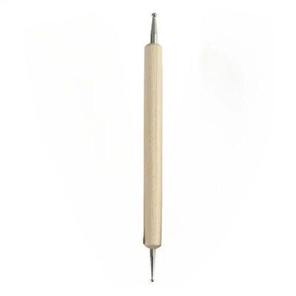 Dotting Tools Set for Nail Art Dotting Pen Set Pro 2-Way Wooden Painting DIY Manicure Salon Decoration Dotting Tools