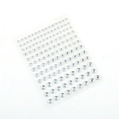 Rhinestone Acrylic Face Decoration Sticker Party Eyes Makeup Crystal Self-adhesive DIY Sticker Girls Face Diamond Tattoo Sticker