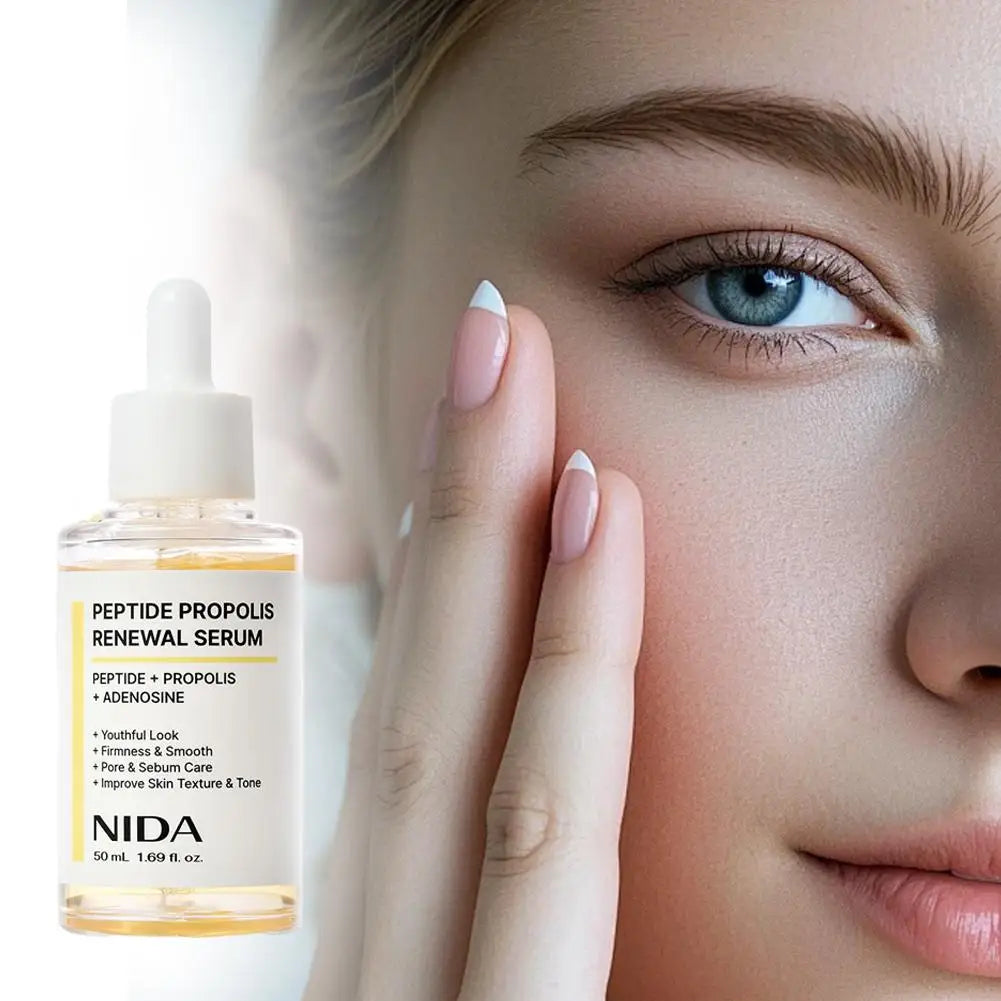 NIDA Peptide Propolis Revitalizing Serum Reduce Dryness Eye Cream Repair Damage Moisturizing Gentle Nourishing Skin Care Cream