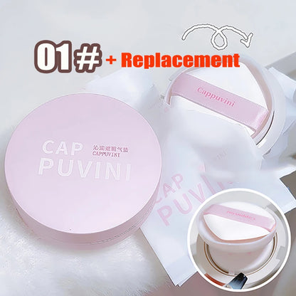 BB Cream Air Cushion Foundation Full Coverage Waterproof Long-lasting Concealer 3 Colors Cushion Compact Face Makeup Base