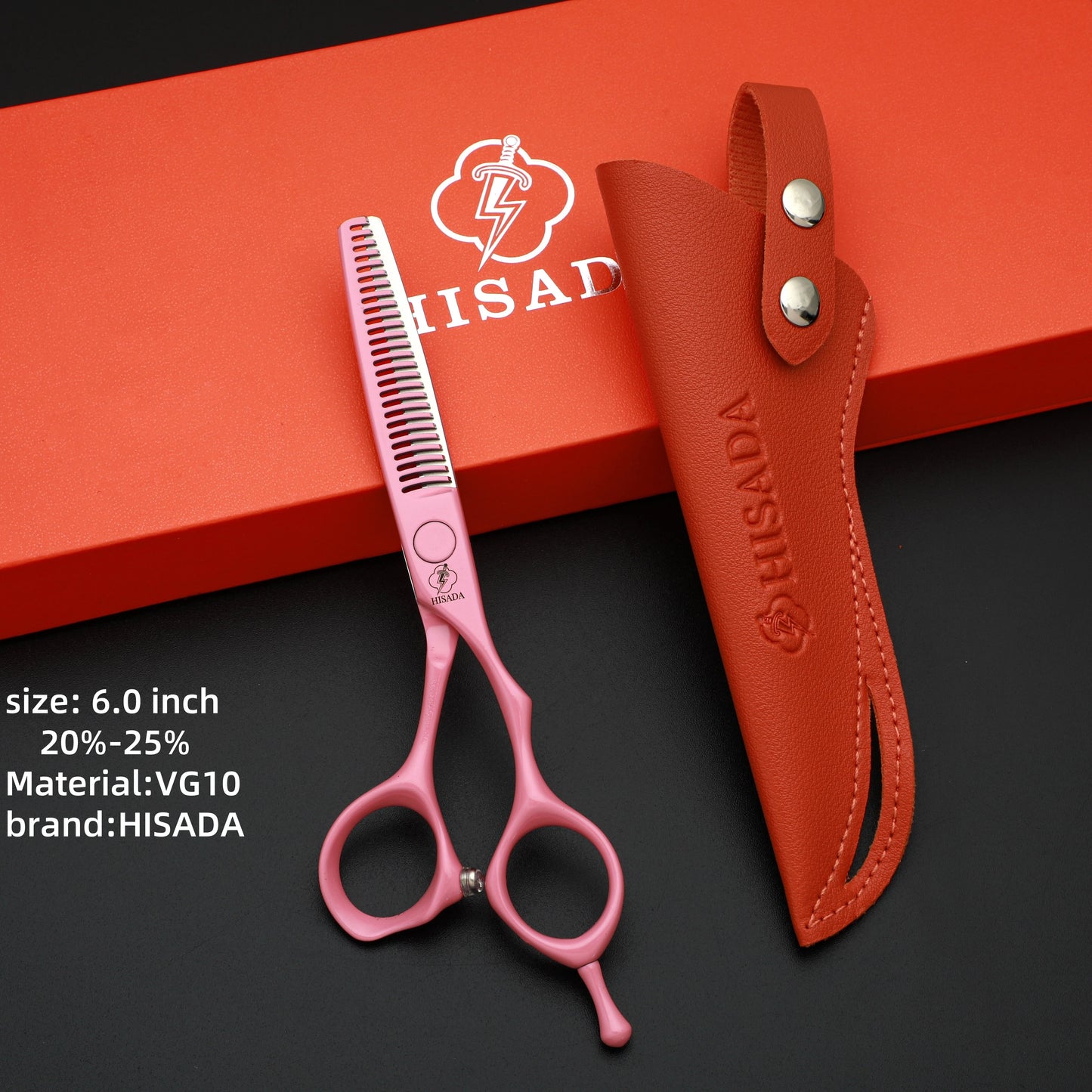 HISADA tijeras barbero profesional 6.2/6.7 inch friseur zubehör VG10 Material hair scissors Professional scissors