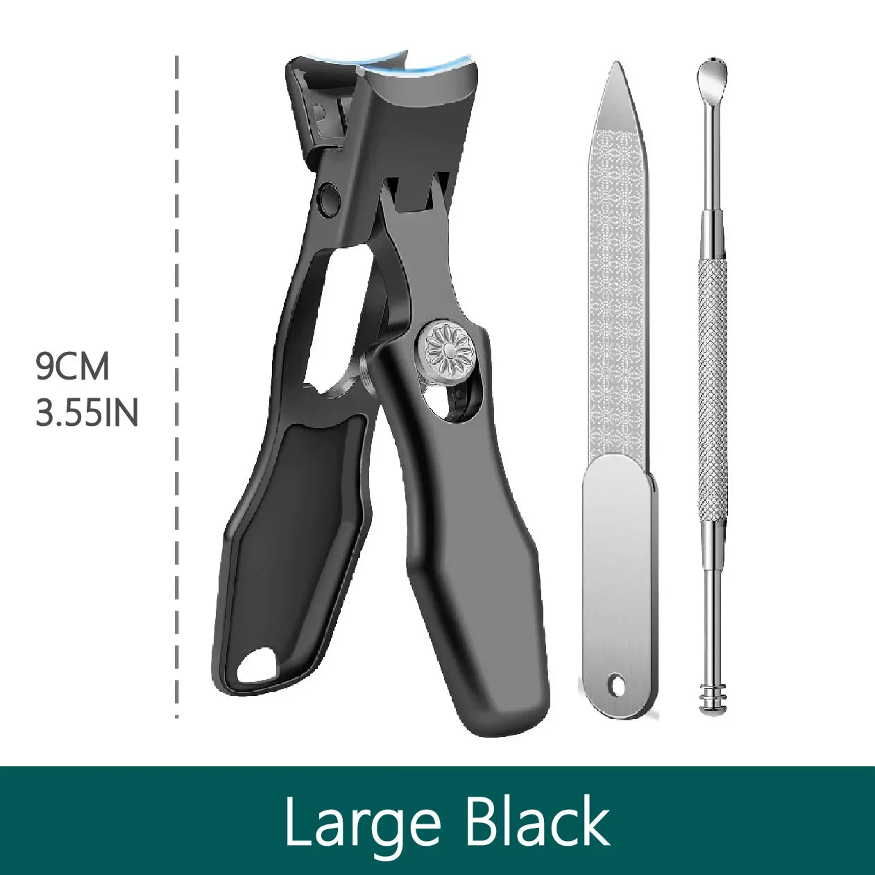 Durable Clipper For Thick Nails, Nail Clipper, Stainless Steel, Wide Jaw, Sharp And Durable For Thick And Long Fingernails
