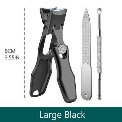 Durable Clipper For Thick Nails, Nail Clipper, Stainless Steel, Wide Jaw, Sharp And Durable For Thick And Long Fingernails
