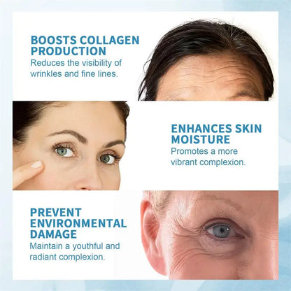 Retinol Anti-Wrinkle Serum Anti Aging Face Lifting Firming Fade Fine Lines Moisturizing Skin Care Hyaluronic Acid Facial Serum