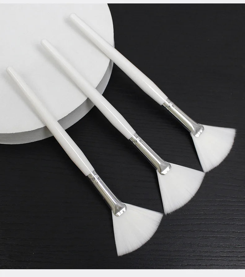 3-10pcs Practical Facial Brushes DIY Face Mask Brush Set Soft Fan Makeup Brushes Cosmetics Tools for Women Beauty Makeup Brushes