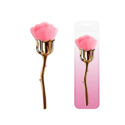 Personalized Rose Powder Brush Rose Makeup Brush Large Single Powder Brush Beauty Tool New Nail Makeup Brush