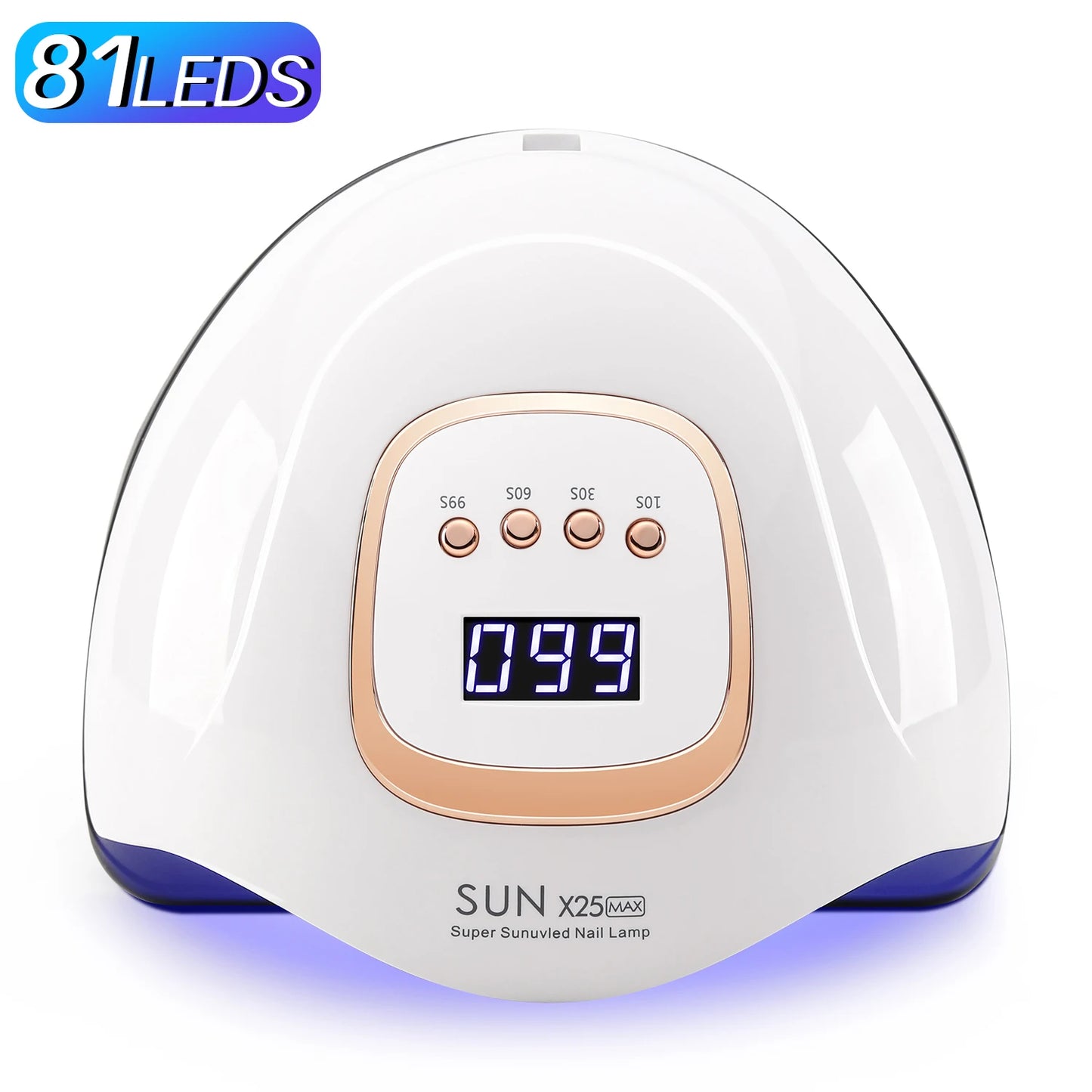 DianaBeauty 380W Professional UV LED Nail Lamp For Quick Drying Gel Nail Polish 90LEDS Gel Drying Lamp With 4 Timer Setting