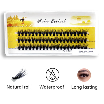 40/30/20D Cluster Mink Eyelashes Natural Eyelash Extension 1 box/60 bunches Indiviual bunches Soft box makeup Lashes wholesale