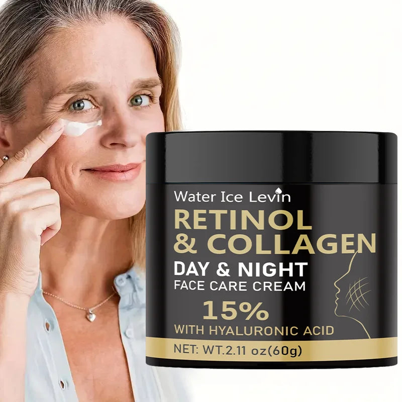 Advanced Retinol Smooth Skin Cream Vibrant Light Smooth Skin Combination Day and Night Use Vitamin C Moisturizing Cream Suitable for Sensitive Skin Retinol Moisturizing Cream