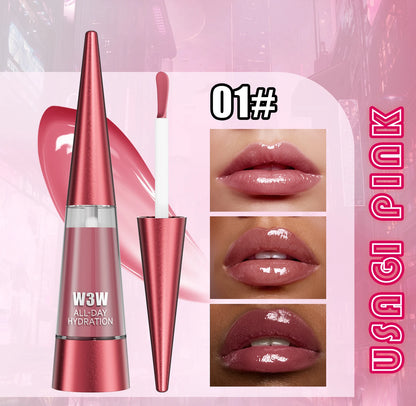 Lip Plumper, Moisturizing, Transparent, Lip Gloss, Stocking Stuffers, Fragrance-free, Korean Cosmetics