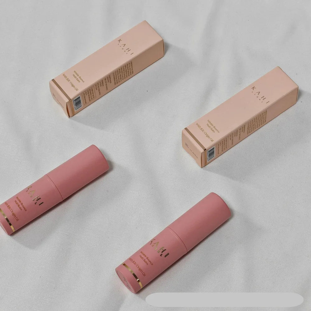 1/3/5PCS Korean Bounce Multi Balm Collagen Pink Stick Make Up Base Daily Deep Moisturizing Firming Lift Korean Skin Care