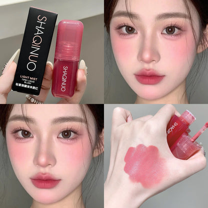 Light Blush Liquid SHAQINUO Moisturizing Mirror Vitality Moisturizing Whitening Brightening Natural Rouge