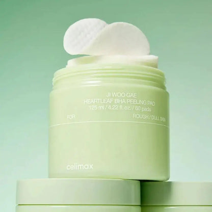 Korean Celimax Skincare Set Dual Barrier Toner, BHA Peeling Pad, Antioxidant Noni Ampoule, SPF50+ Sunscreen, Centella Face Cream