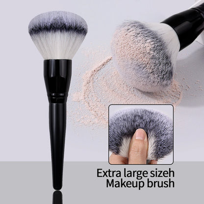 1pcs ultra large loose powder brush, high-end multifunctional setting brush for facial makeup, soft makeup brush tool