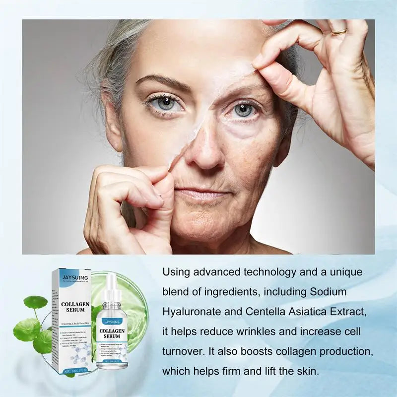 Retinol Anti-Wrinkle Serum Anti Aging Face Lifting Firming Fade Fine Lines Moisturizing Skin Care Hyaluronic Acid Facial Serum