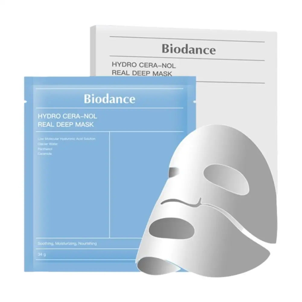 Bio Collagen Facial Mask Shrink Pores Deep Hydrating Overnight Mask Moisturizing Refreshing Brightening Face Korean Skin Care