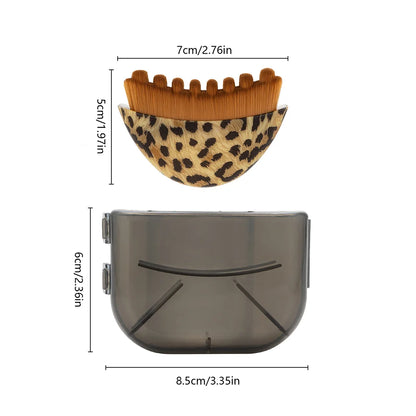 Lymphatic Contour Face Brush Soft Exfoliation Brush Reduce Puffiness Relief Fatigue Massager Skin Sculpting Tool Dry Brushing