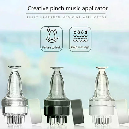 Scalp Applicator Liquid Comb For Hair Scalp Treatment Essential Oil Liquid Guiding Massager Comb Hair Growth Serum Oil Apply